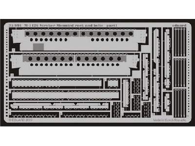 M-1126 Mounted rack and belts 1/35 - Trumpeter - image 2