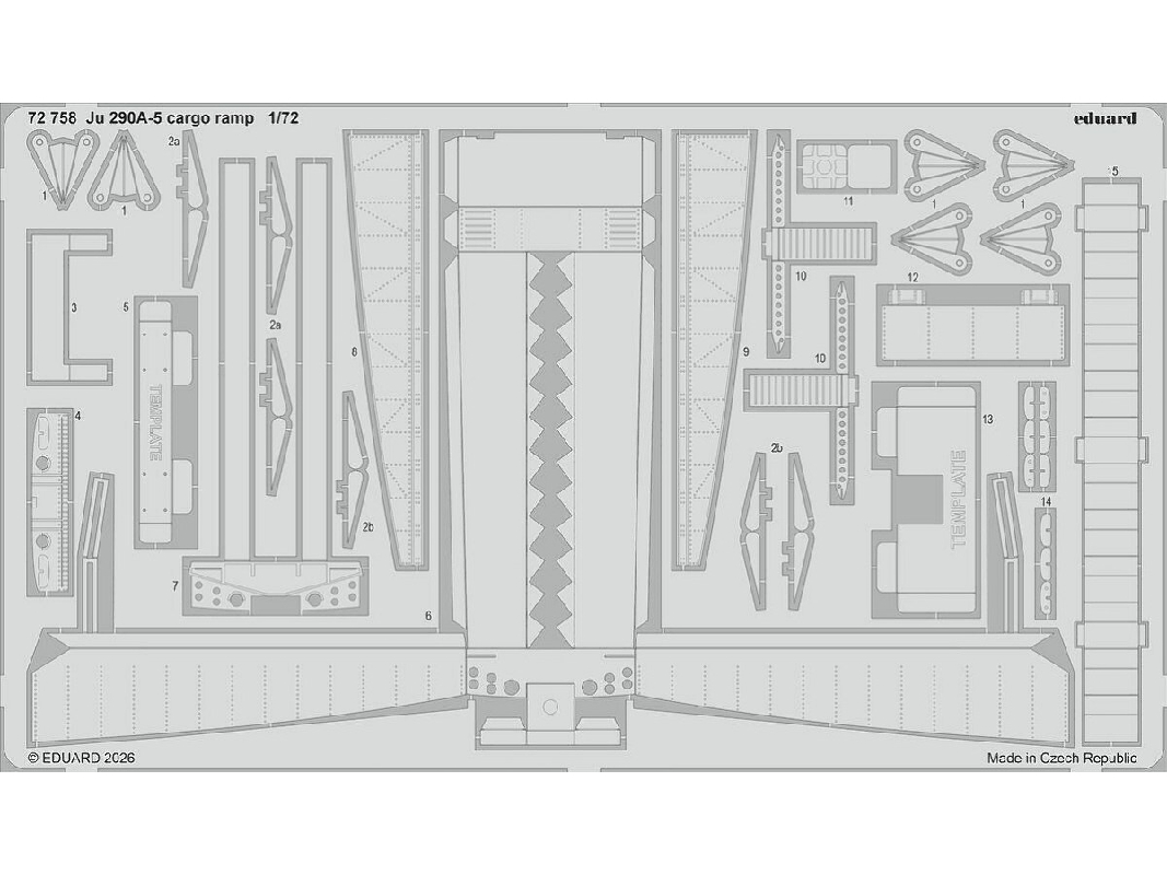 Junkers Ju-290 A-5 - Cargo Ramp (For Revell Kits) - image 1