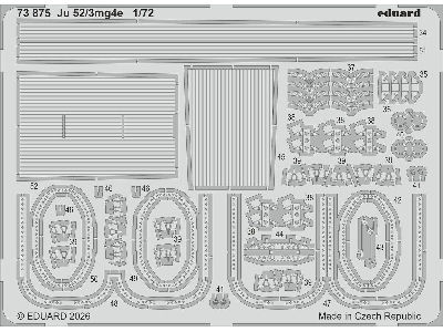 Junkers Ju 52/3mg4e - Pe Parts (For Airfix Kits) - image 1