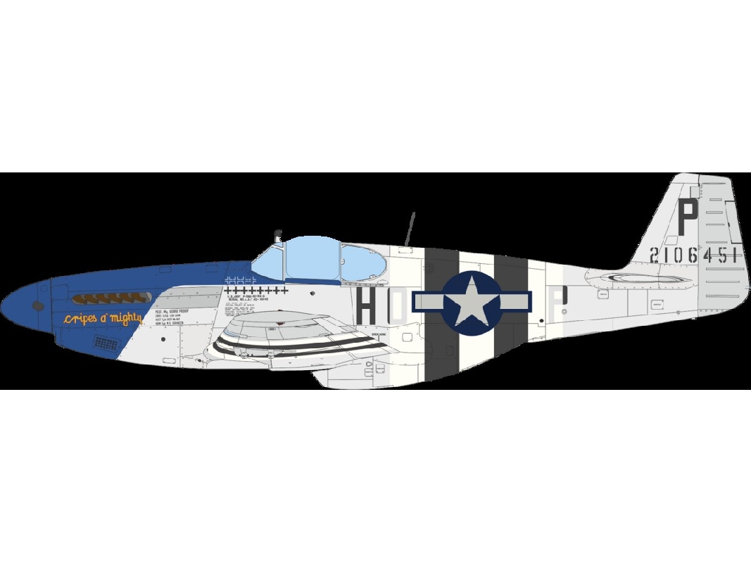 North American P-51 B Mustang (Malcolm Hood Canopy) Hybrid Edition - image 1