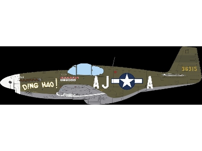 North American P-51 B Mustang (Malcolm Hood Canopy) Hybrid Edition - image 5