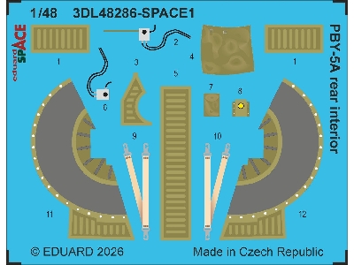 Consolidated Pby-5a Catalina - Big Ed Set Part 1 (For Revell And Eduard Kits) - image 3