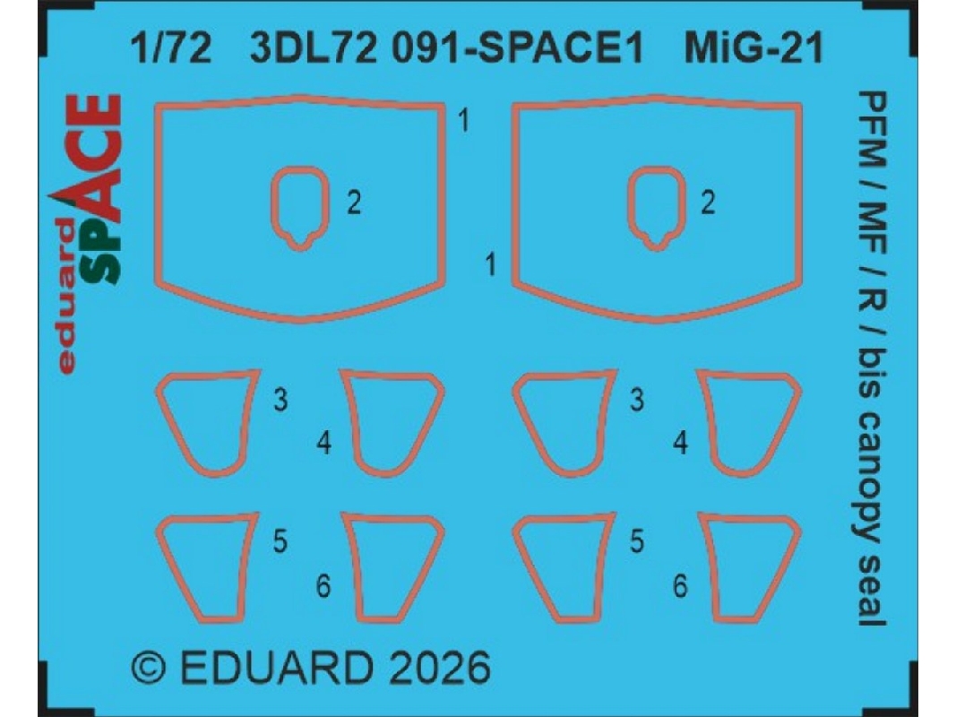 Mig-21 R - Big Sin Set (For Eduard Kits) - image 1