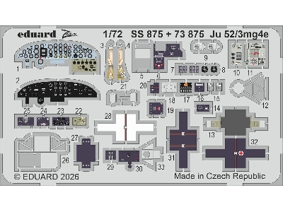 Junkers Ju 52/3mg4e - Zoom Set (For Airfix Kits) - image 1