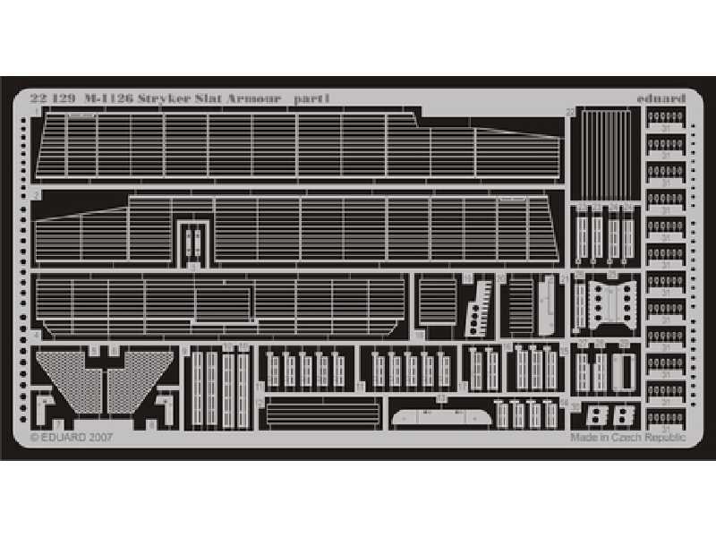 M-1126 slat armour 1/72 - Trumpeter - image 1