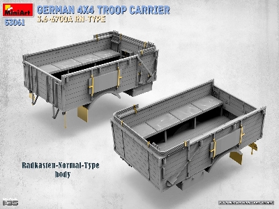 German 4x4 Troop Carrier Opel Blitz 3.6-6700a Rn-type - image 34