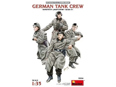 German Tank Crew - Winter Uniform (1939-1941 / 4 Figures) - image 1