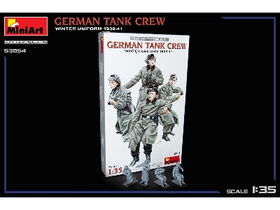 German Tank Crew - Winter Uniform (1939-1941 / 4 Figures) - image 2