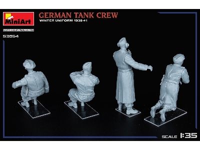 German Tank Crew - Winter Uniform (1939-1941 / 4 Figures) - image 5