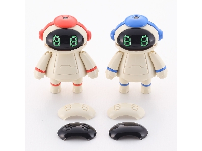Tiny Mechatromate No.05 - Cosmo Red & Cosmo Blue (Two Kits In The Box) - image 7