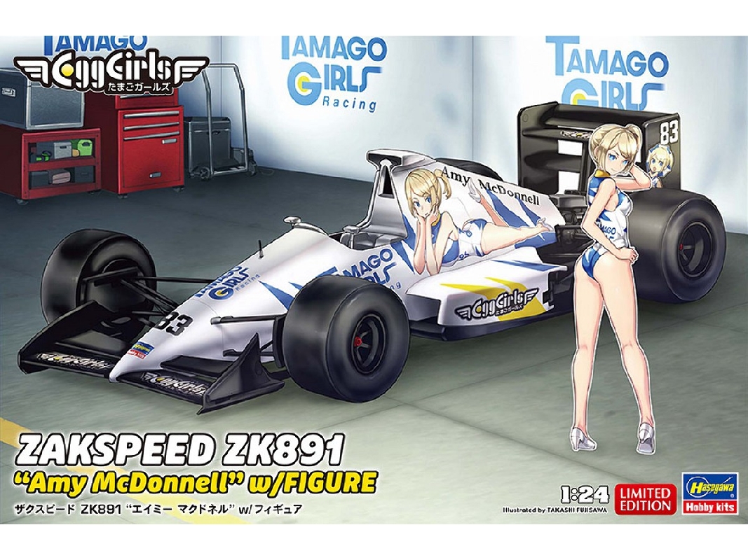 Zakspeed Zk891 - Amy Mcdonnell With Figure - image 1