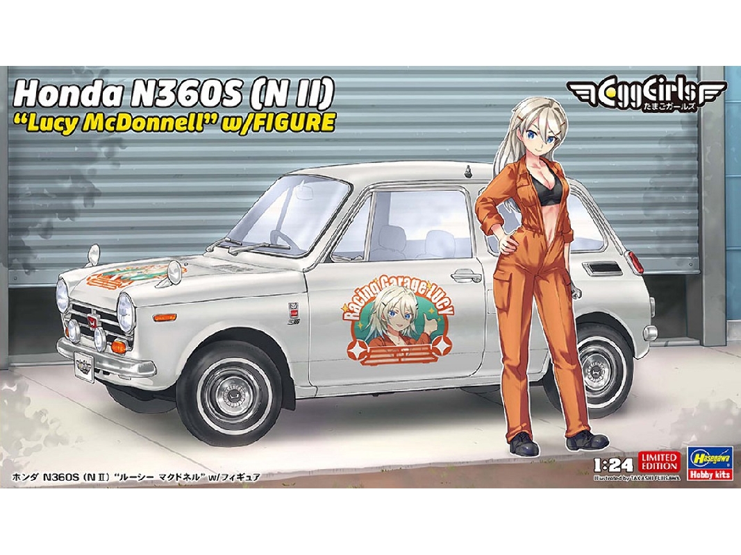 Honda N360s (N Ii) - Lucy Mcdonnell With Figure - image 1