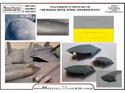 Lockheed Martin F-35 A - Parachute Container Cap - image 1