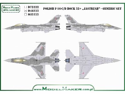 Polish F-16 C/D Block 52+ Jastrząb - Generic Set - image 1