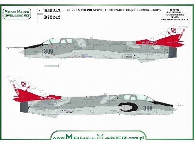 Su-22 In Polish Service - The Sad End (Su-22um3k "308") - image 1