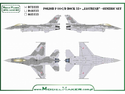 Polish F-16 C/D Block 52+ Jastrząb - Generic Set - image 1