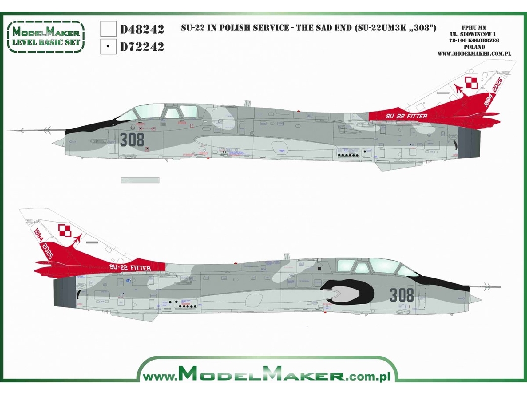 Su-22 In Polish Service - The Sad End (Su-22um3k "308") - image 1