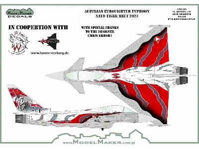 Austrian Eurofighter Typhoon - Nato Tiger Meet 2023 - image 4
