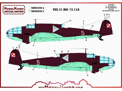 Pzl-37 Bii 72.118 - image 2