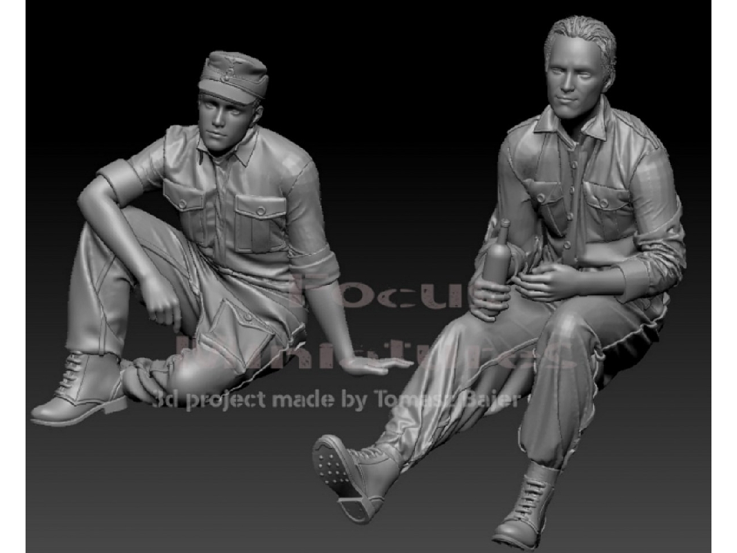 I Will Rest (2 Figures) - image 1
