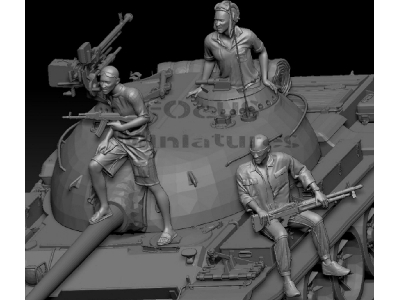 Somalia Fighters (3 Figures) - image 1