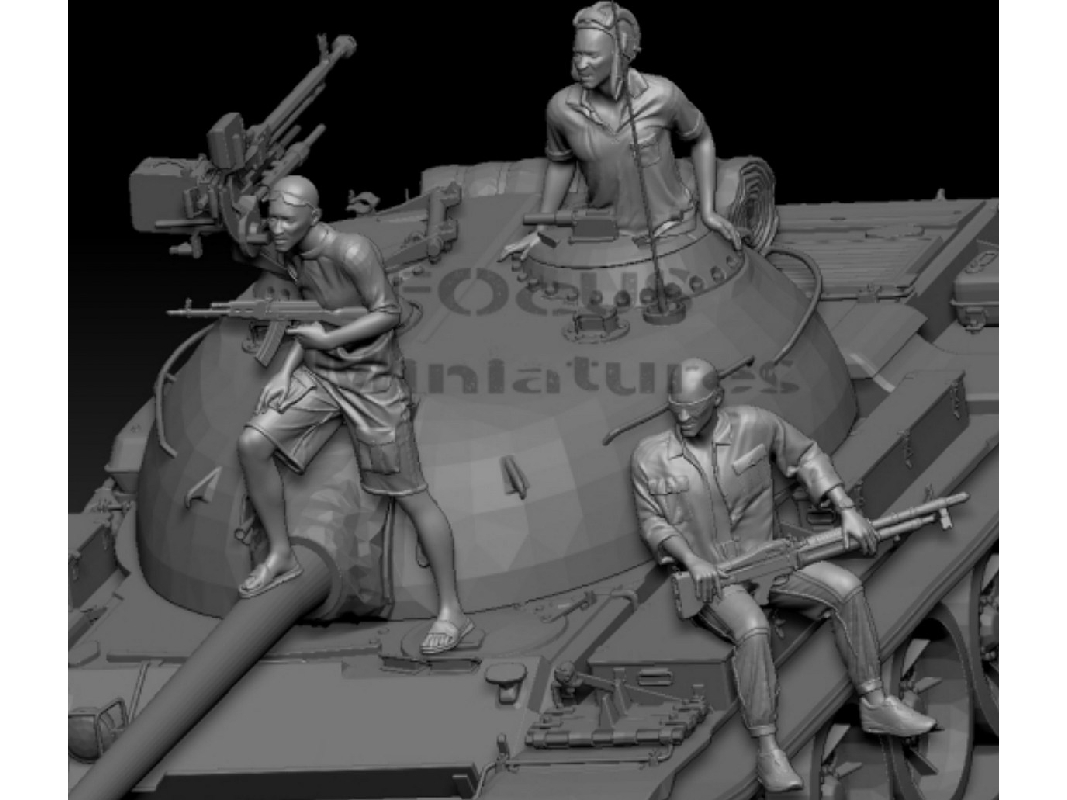 Somalia Fighters (3 Figures) - image 1