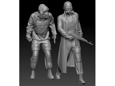 Stalker No.1 - Post Apo Fighters (2 Figures) - image 1
