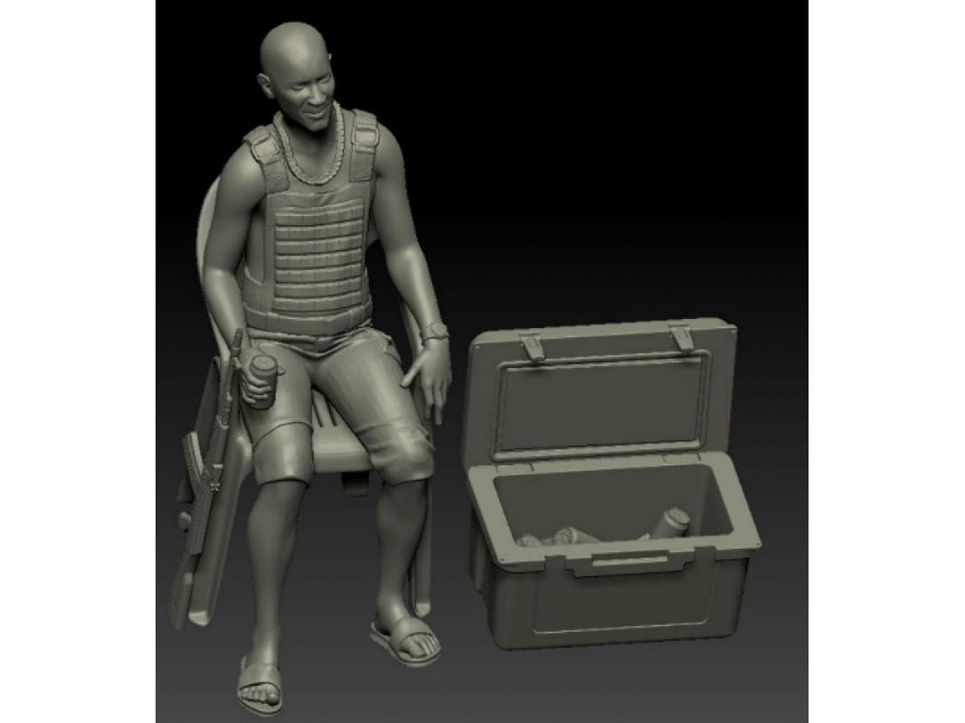 Boss - Somalia Fighter (1 Figure) - image 1