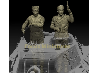Ww2 Russian Tankers Set - Signal To Attack - image 2