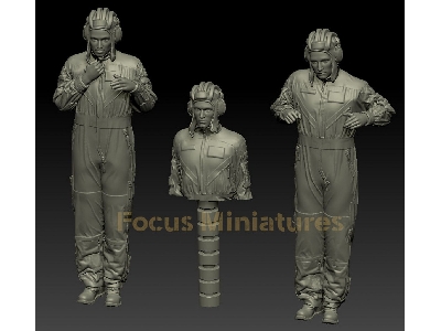 Modern Polish Crew For Pt-91 (3 Figures / 2 Heads Options) - image 2