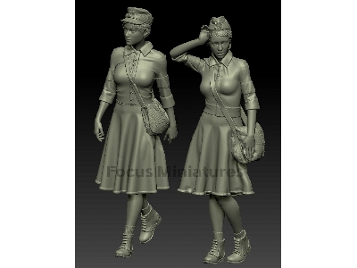Polish Nurses - Warsaw Uprising 1944 (2 Figures) - image 1