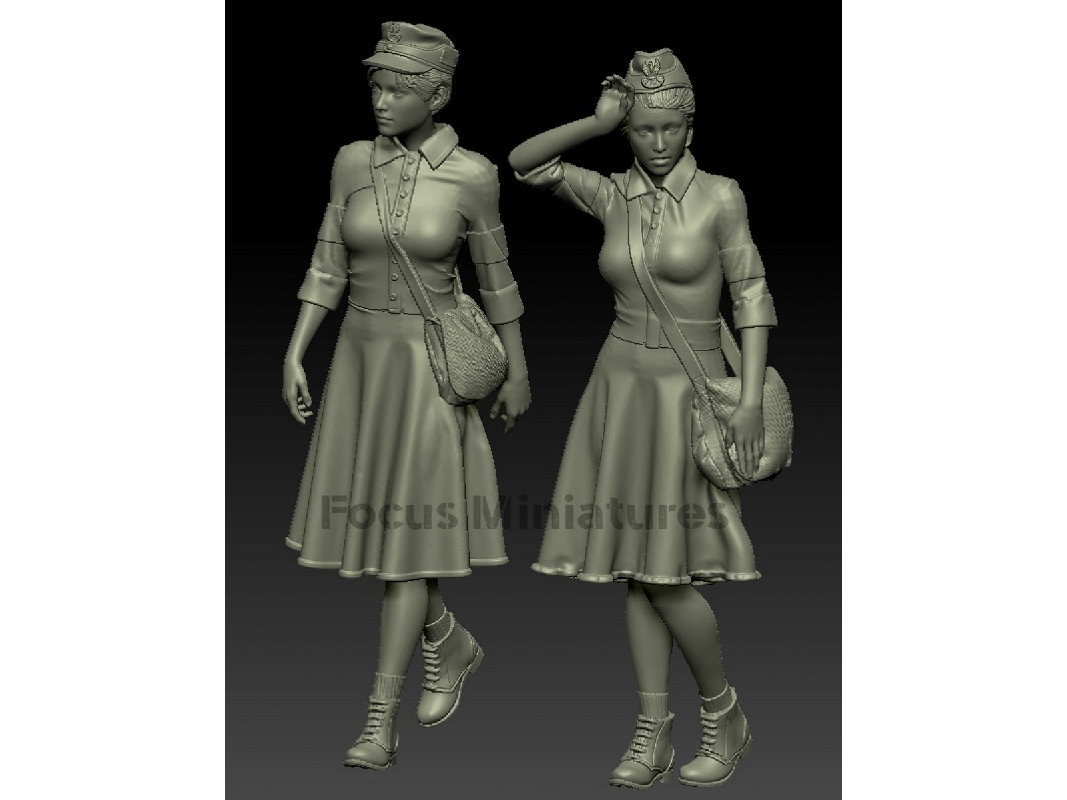 Polish Nurses - Warsaw Uprising 1944 (2 Figures) - image 1