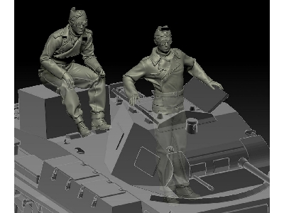 Operation Barbarossa 1941 - German Tanker Set (2 Figures) - image 2