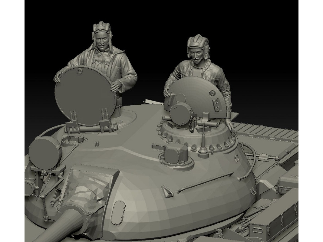 Syrian Modern Tank Crew (2 Figures) - image 1