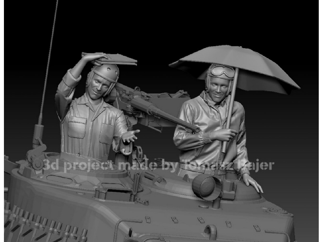 Rain Weather Usa (2 Figures) - image 1