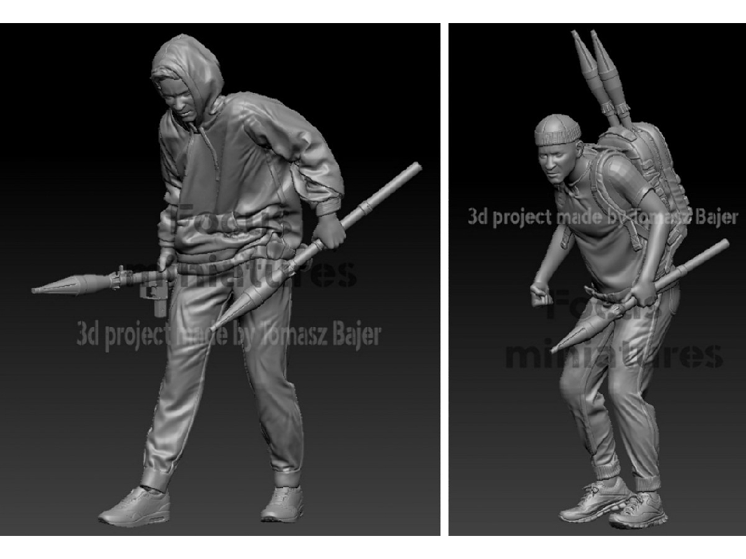 'street Fighters' - Rpg-7 Fighters Set (2 Figures) - image 1