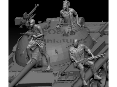 Somalia Fighters (3 Figures) - image 1