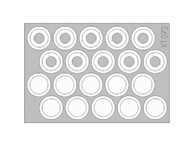  M-113 wheel mask 1/35 - Academy Minicraft - masks - image 1