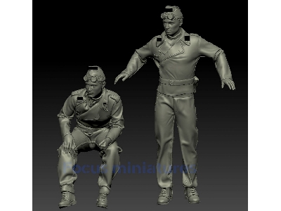 Operation Barbarossa 1941 - German Tanker Set (2 Figures) - image 1