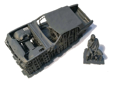 Abandoned Car + Figure Set 1 (3d-printed) - image 2