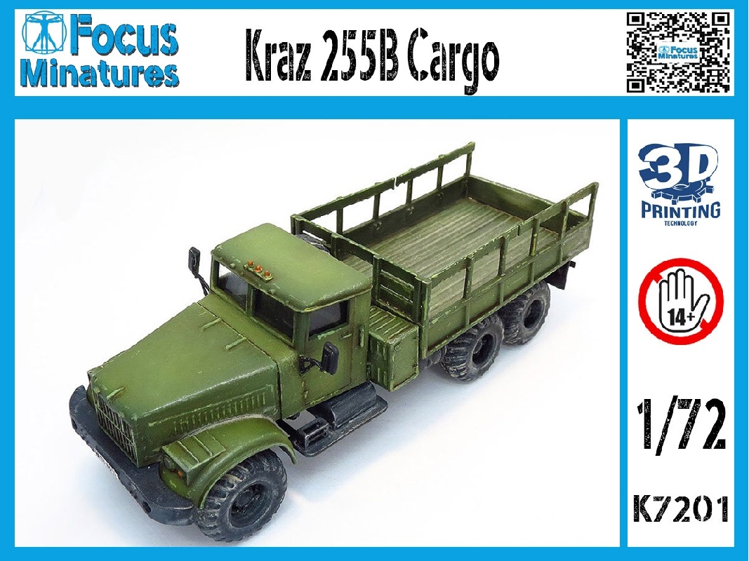 Kraz 255 B Cargo Truck - image 1