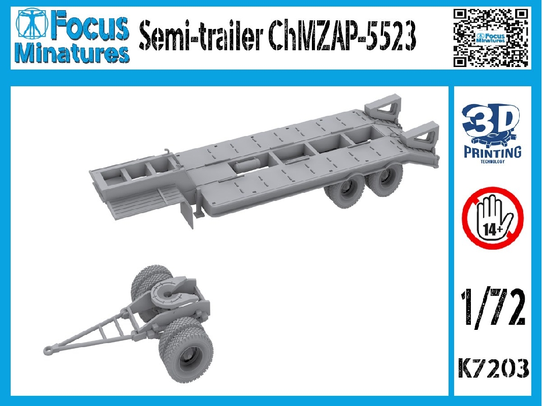 Semi-trailer Chmzap-5523 - image 1