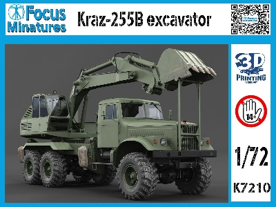 Kraz 255b Excavator - image 1