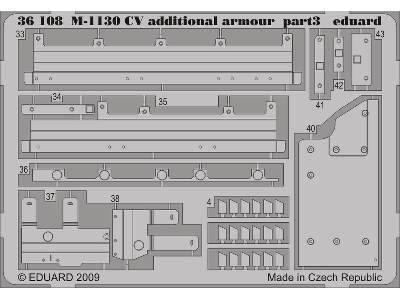 M-1130 CV additional armour 1/35 - Trumpeter - image 4