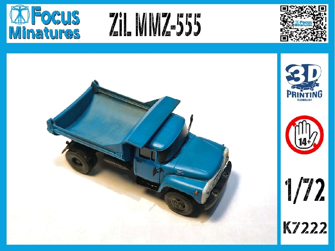 Zil Mmz 555 (3d-printed) - image 1