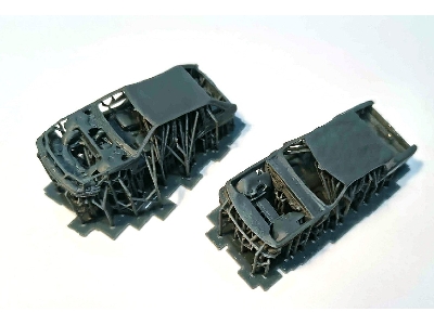 Abandoned Car (2 Pcs / 3d-printed) - image 2
