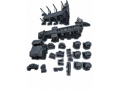 Zil-131 (8x8) - Wood Transport (3d-printed) - image 2