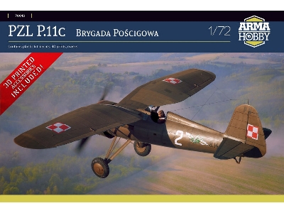 Pzl P.11c - Pursuit Brigade (With 3d-printed Parts) - image 2