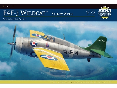 Grumman F4f-3 Wildcat - Yellow Wings - image 2