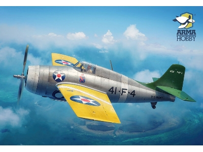 Grumman F4f-3 Wildcat - Yellow Wings - image 3